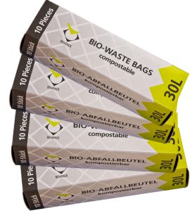Vorratspaket Kompostierbare Beutel 30 L, 40 Stck