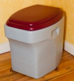 MINI LOO - die Einfache, Komplettset inkl. Kiefernborke + Beutel MINI LOO - die Einfache, Komplettset inkl. Kiefernborke + Beutel