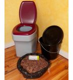 MINI LOO - die Einfache, Komplettset inkl. Kiefernborke + Beutel MINI LOO - die Einfache, Komplettset inkl. Kiefernborke + Beutel